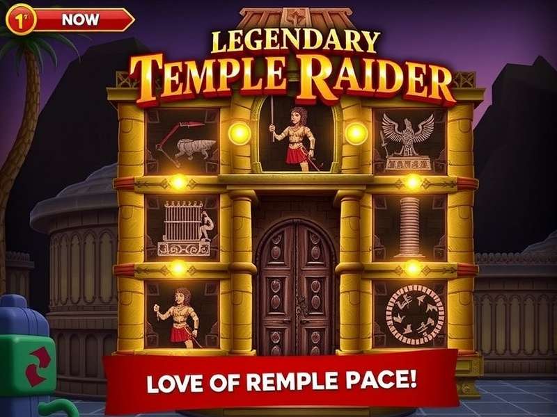 Legendary Temple Raider Puzzle