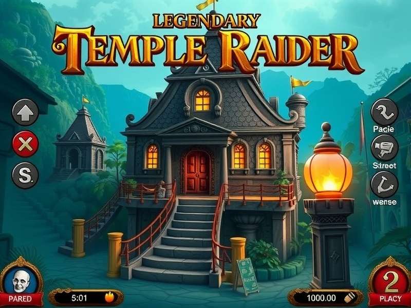 Legendary Temple Raider Game Screenshot